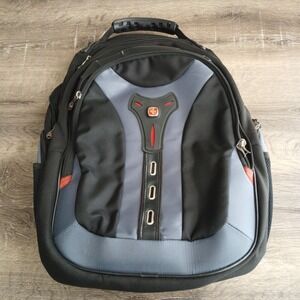 Swiss Tech Unisex Adult Banded‎ Backpack Black, for School/Work RB